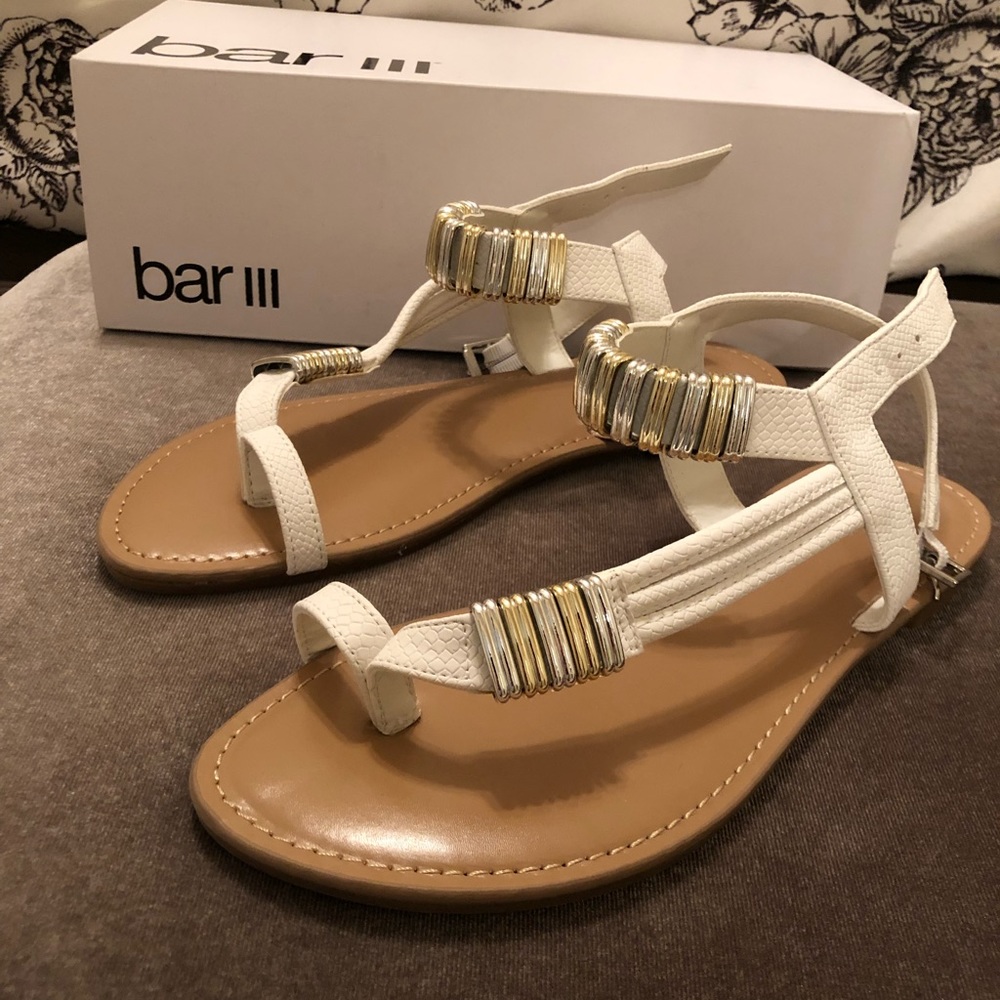 New in box sandals